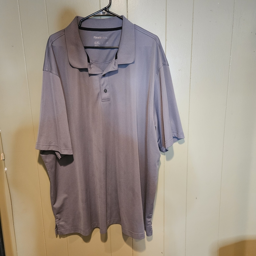 Reebok Men's Lavender Polo Shirt